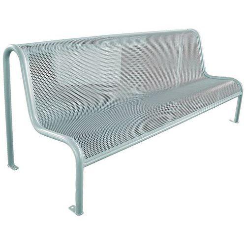 Banc Design Acier Gris 2080mm - Benito