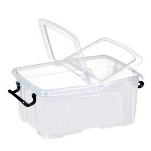 boite rangement multi-usage 12l transparent
