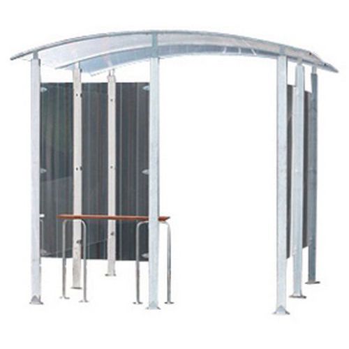 Abri Fumeur 6m² Isole Version Metal Z Ingue + Banc - Mottez