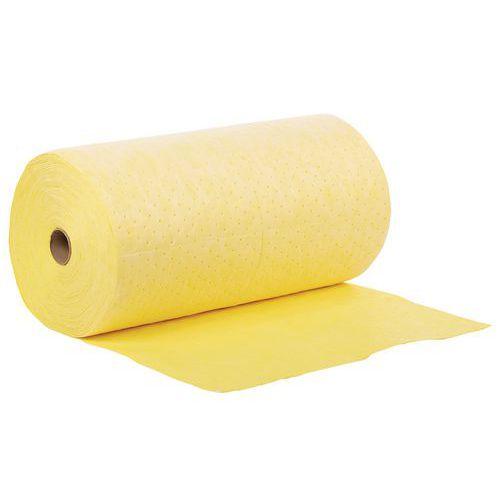 Absorbant Chimique Rouleau Jaune - Manutan Expert