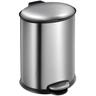 poubelle ellipse step bin 12l inox - eko