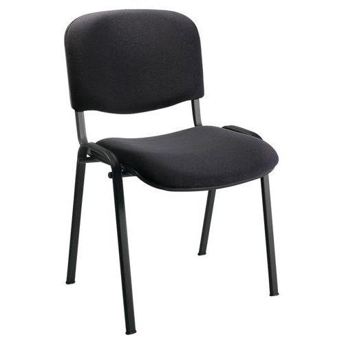 Chaise Visiteur 4 Pieds Noirs 0420 Noir - Sokoa