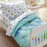 Wildkin kids Dinosaur Land Comforter Set Polyester/Polyfill/Microfiber in Blue | Wayfair 88408