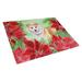 Caroline's Treasures Tempered Glass Poinsettias Cutting Board Glass | 0.25 H x 11.25 W x 15.375 D in | Wayfair CK1326LCB