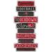 Tampa Bay Buccaneers 5'' x 24'' Celebrations Stack Sign