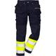 Fristads Kansas 114026 High Vis Work Trousers Hi-Vis Yellow/Navy C58(42" W/33 L)