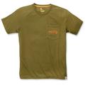 Carhartt Force T-Shirt graphique de pêche, vert, taille XS