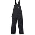 Carhartt Latzhose, schwarz, Größe 40