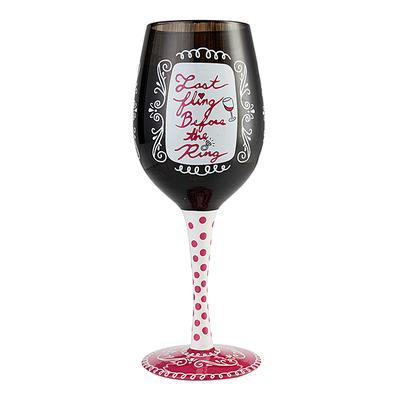 Lolita Wine Glasses Lolita - 'Last Fling' Bachelor...