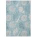 "Courtyard Collection 5'-3"" X 7'-7"" Rug in Aqua And Cream - Safavieh CY8547-37121-5"