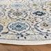 Evoke Collection 4' X 6' Rug in Royal And Ivory - Safavieh EVK210A-4