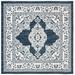 "Madison Collection 2'-3"" X 10' Rug in Navy And Creme - Safavieh MAD612D-210"