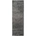 "California Shag Collection 2'-3"" X 11' Rug in Dark Grey - Safavieh SG151-8484-211"