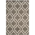 Hudson Shag Collection 6' X 9' Rug in Grey And Ivory - Safavieh SGH284B-6