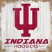 Indiana Hoosiers 6'' x Team Logo Block