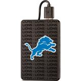 Detroit Lions Text Backed 2000 mAh Credit Card Powerbank