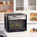 Tribest Sedona® 9 Tray Sedona Supreme Food Dehydrator 9 Tray Sedona Supreme Food Dehydrator in Black/Gray | 14.5 H x 17 W x 19.6 D in | Wayfair