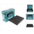 Makita - makpac 2 Système de Coffret avec Insert universel pour Perceuse, Cloueuse et Mouleuse sans