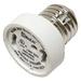 Maxlite 11341 - Medium Screw (E26) to Bi-Pin (GU24) Adapter Converter Socket with Anti Reverse Turn Lock Knob (MLGSML)