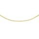 Carissima Gold Women's 9 ct Yellow Gold Box Chain Adjustable Necklace - Size 41cm/16 Inch - 46 cm/18 Inch