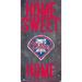 Philadelphia Phillies 6'' x 12'' Home Sweet Sign