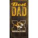 Missouri Tigers 6'' x 12'' Best Dad Sign