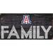 Arizona Wildcats 6'' x 12'' Family Sign