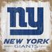 New York Giants 6'' x Team Logo Block