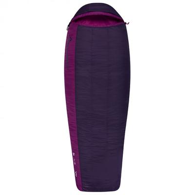 Sea to Summit - Women's Quest QuII - Kunstfaserschlafsack Gr Long (bis 198 cm Größe) Schwarz/ Grape