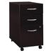 Bowery Hill 3 Drawer Mobile Pedestal in Mocha Cherry