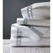 Eastern Accents Celine 300 Thread Count Egyptian Certified Sheet Set 100% Egyptian-Quality Cotton in Gray | California King | Wayfair SSC28-WH-SI