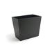 Front Of The House Java 3 Gallon Waste Basket Plastic in Black | 11.5 H x 13.75 W x 7.5 D in | Wayfair RWA029BKL21