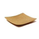 Front Of The House Flare 2" Saucer Wood/Bamboo in White/Brown | 0.25 W in | Wayfair ASA009BBB24