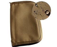 Rite in the Rain Weatherproof CORDURA Fabric Notebook Cover, 5 1/2" x 8 1/2", Tan Cover (No. C980)