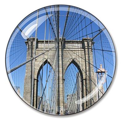 Brooklyn Bridge Crystal Paperweight