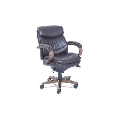 La-Z-Boy Woodbury Mid-Back Executive Chair, Brown