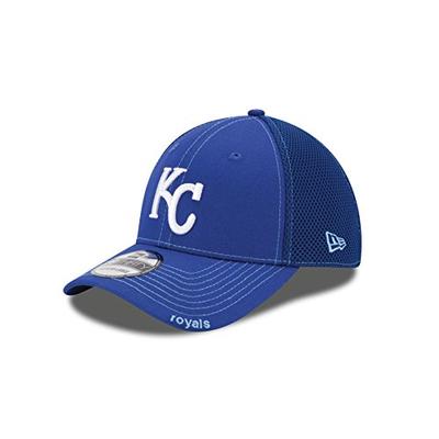 New Era MLB Kansas City Royals NEO 39Thirty Stretch Fit Cap, Large/X-Large, Blue