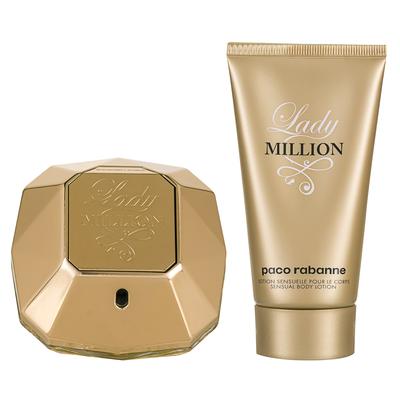 Paco Rabanne Lady Million EDP Geschenkset EDP 50 ml + 75 ml Körperlotion