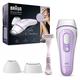 Braun IPL Silk Expert Pro 3, Visible Hair Removal, Venus Razor And Precision Head, Perfect For Sensitive Skin, Alternative For Laser Hair Removal, PL3132, White/Lilac