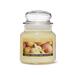 A Cheerful Candle LLC Fresh Peeled MacIntosh Scented Jar Candle Paraffin in Yellow | 7 H x 4 W x 4 D in | Wayfair CS57