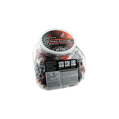 Radians 100 Individual Pairs Foam Earplugs