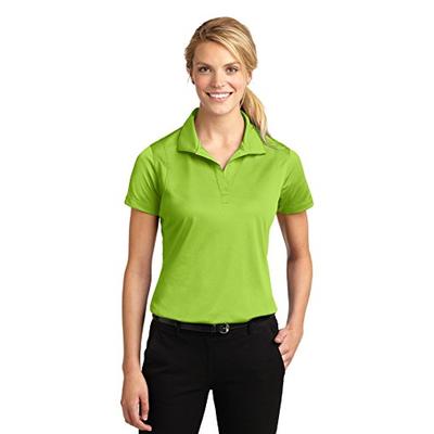 Sport-Tek Ladies Micropique Sport-Wick Polo. LST650 Lime Shock