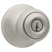 Kwikset Polo Keyed Door Knob Metal in Gray | 4.5 H x 3.25 W in | Wayfair 94002-826