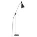 Hudson Valley Willa 73" Reading Floor Lamp Metal in Black | 72.5 H x 27 W x 27 D in | Wayfair HL295401-PN/BK