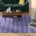 Indigo 48 x 0.25 in Area Rug - Brayden Studio® Barbra Minimalist Tree Purple Area Rug Polyester | 48 W x 0.25 D in | Wayfair