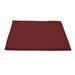 Charlton Home® Indoor/Outdoor Chair Cushion Acrylic in Red/Brown | 1 H x 22 W in | Wayfair 84127F1ABA03491CBBA34D6A7481A995