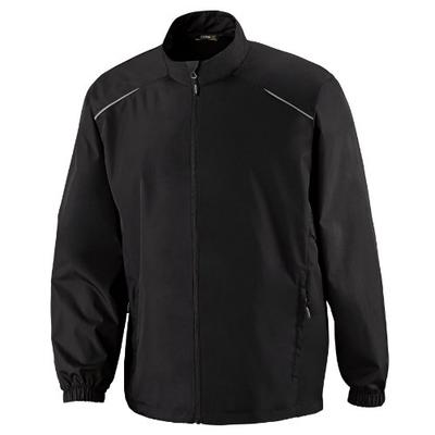 Core 365 Mens Motivate Unlined Lightweight Jacket (88183)- Black 703,Medium