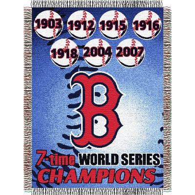 MLB Boston Red Sox Commemorative Woven Tapestry Throw, 48" x 60"