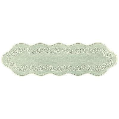 Heritage Lace Sheer Divine Table Runner, 14 by 72-Inch, Ecru