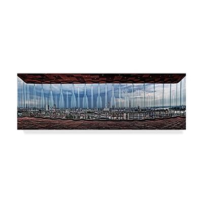 Trademark Fine Art Length Too Long by Willy Marthinussen, 16x47 Multicolor